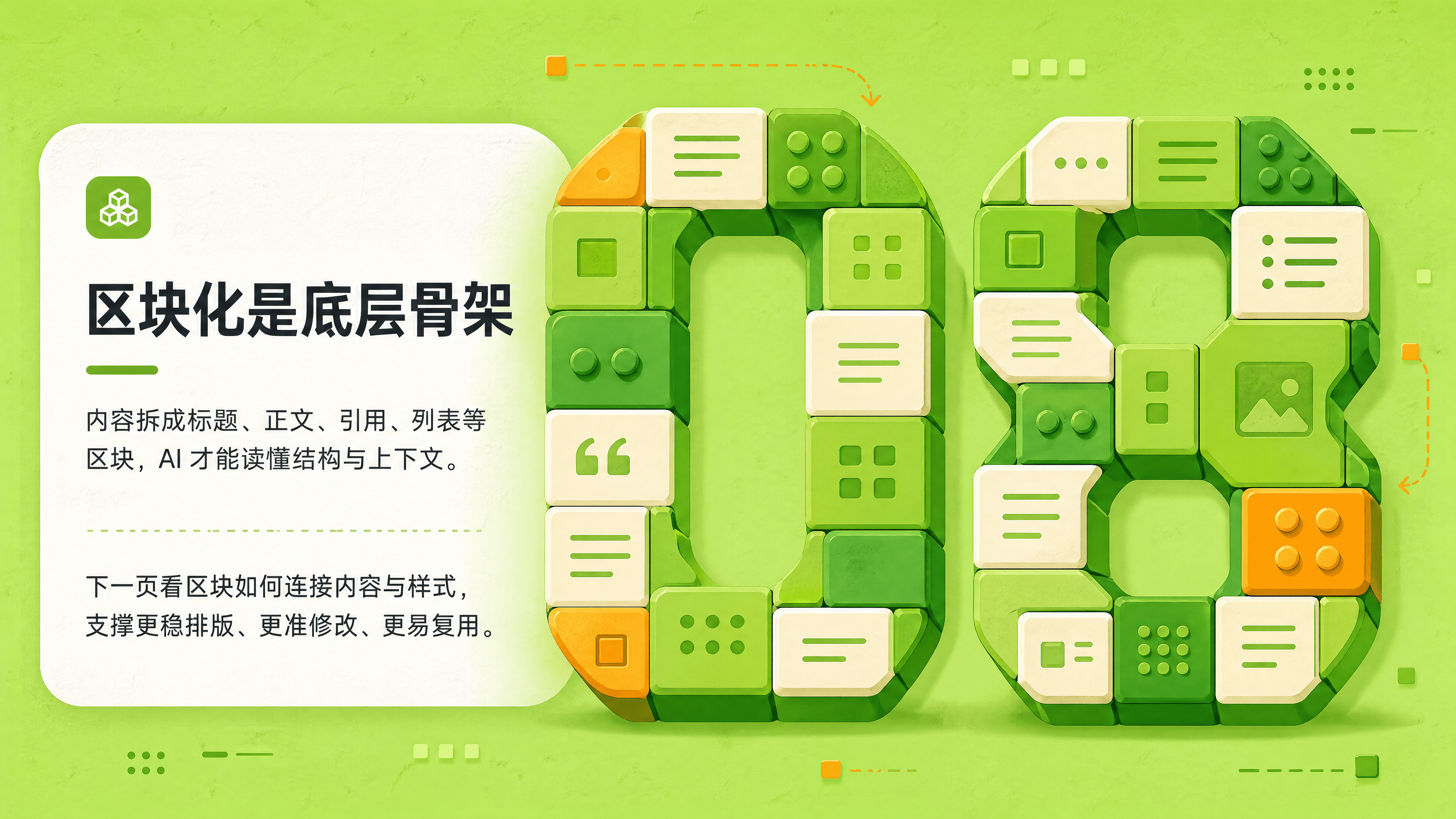WX Type 区块化插图