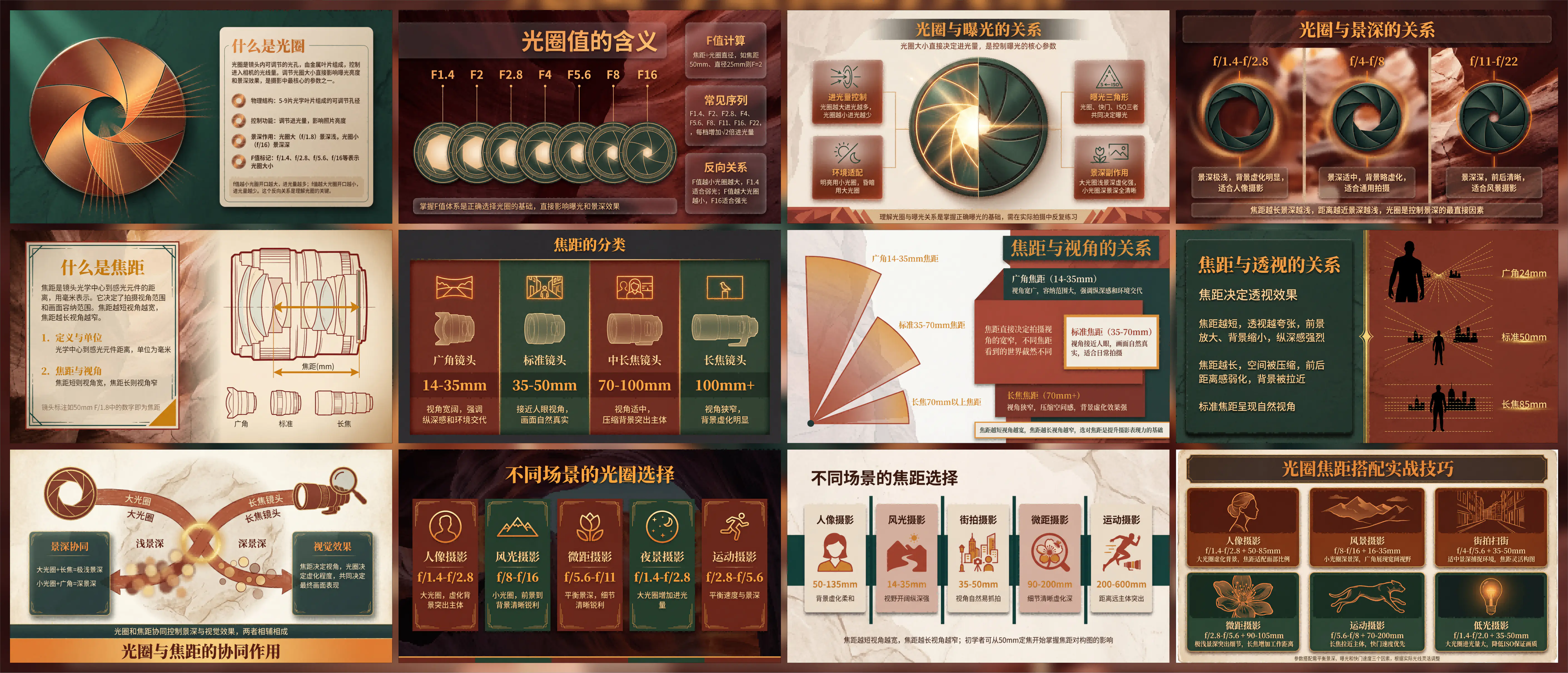 示例:PPT-光圈焦距摄影基础
